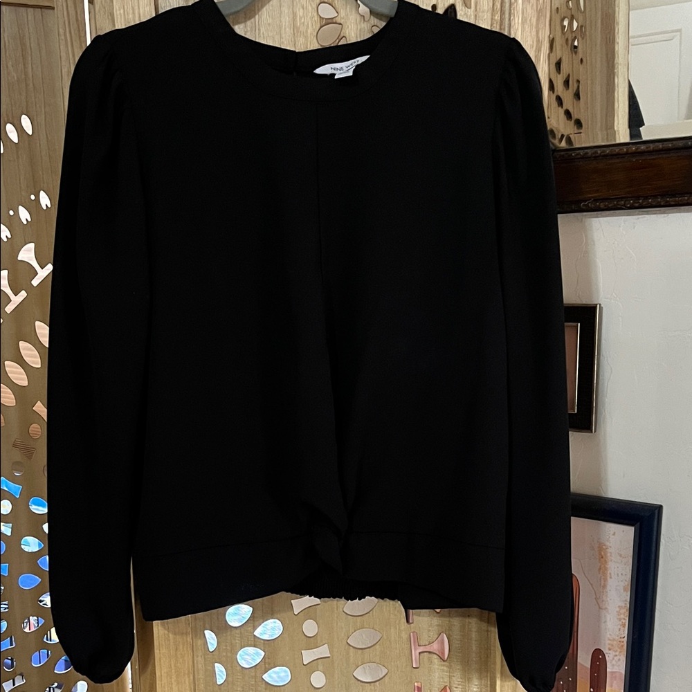 Nine West Elegant Black Blouse